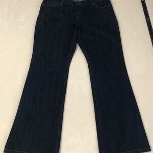Women's Dark Wash Bootcut Size 10 Blue Jeans